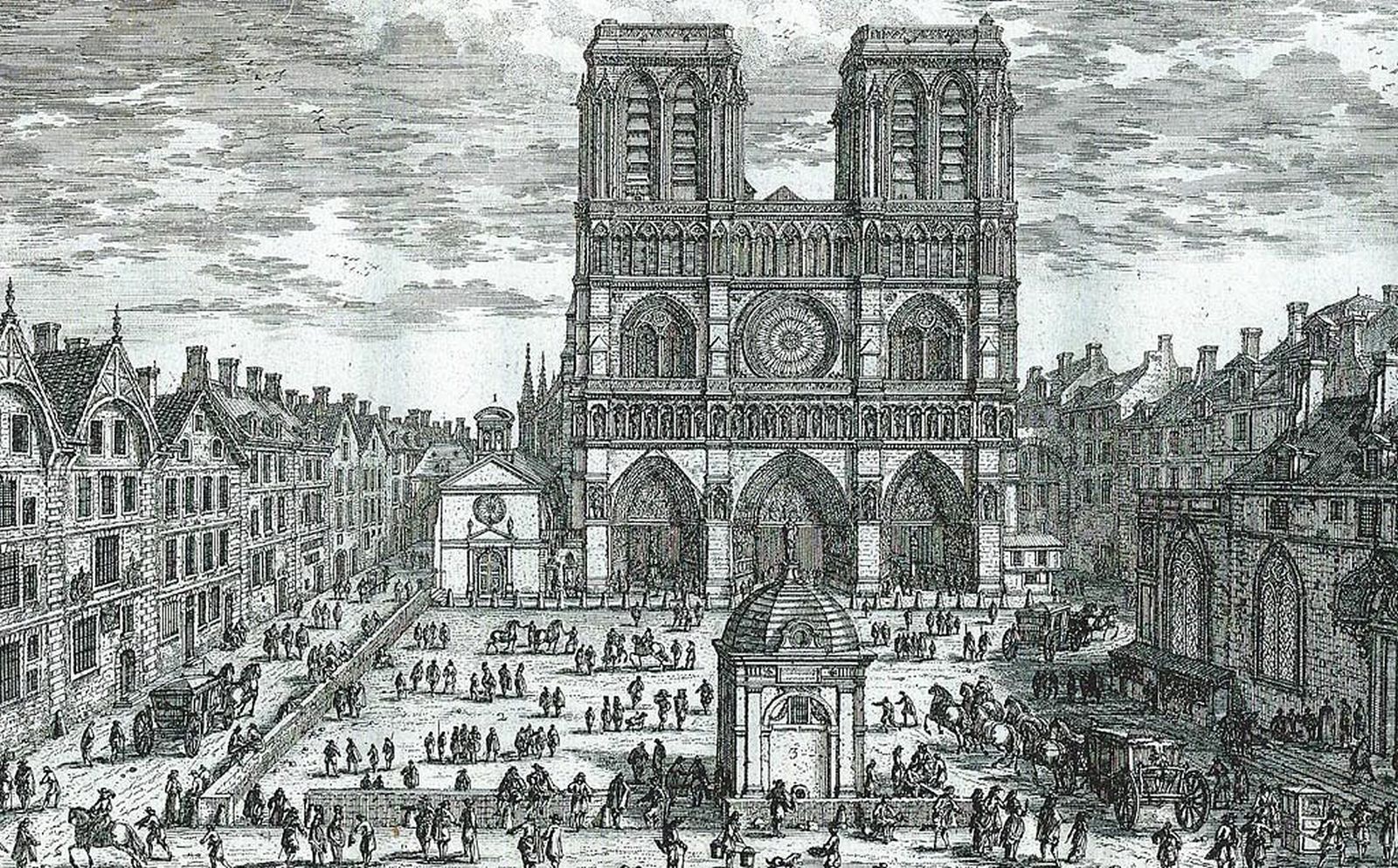 Собор Парижской Богоматери 15 век
